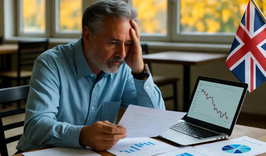 Why are small and medium enterprises in the UK facing record financial distress before the Autumn Budget 2025?