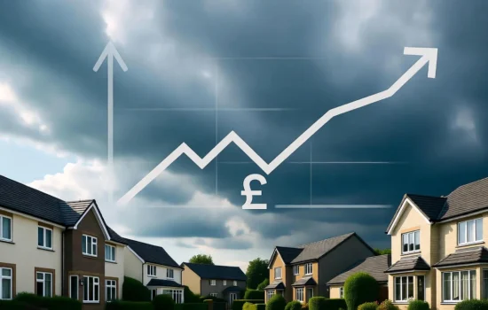 UK homeowners alert about rising property insurance premiums in 2025 due to weather losses and rebuild costs.