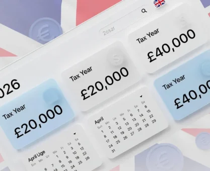 UK Tax Year Calculator 2026 showing tax year dates and allowances